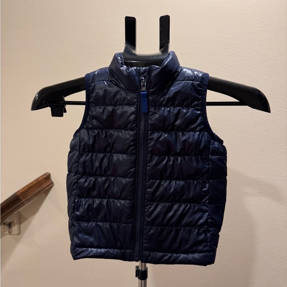 Primary Navy Puffer Vest